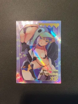 XR-004 Meltryllis Fate GO Goddess Story Senpai Goddess Haven 5 Holo Card - Image 2