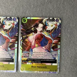 2x Boa Hancock Op14 112 Sr One Piece Trading Card - Image 3