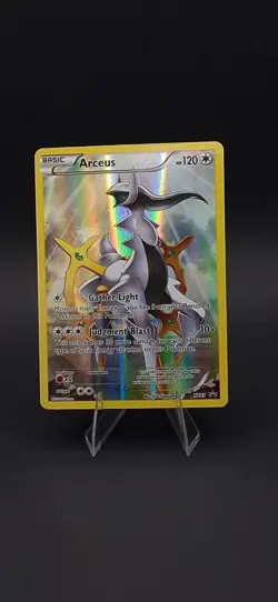 Pokemon Arceus XY XY83 Black Star Promo Holo TCG 2015 Full Art Eng Card English - Image 1