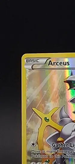 Pokemon Arceus XY XY83 Black Star Promo Holo TCG 2015 Full Art Eng Card English - Image 3