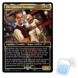 THE CELESTIAL TOYMAKER Secret Lair Magic MTG MINT CARD - Image 1