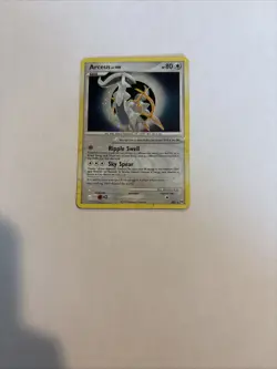 Arceus LV. 100 AR5 Platinum Arceus Holo Ultra Rare Pokemon Card - Image 1