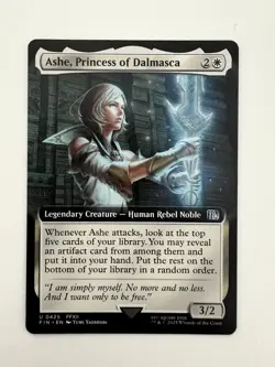 Ashe Princess of Dalmasca Borderless MTG Magic the Gathering Card NM Mint FIN - Image 1