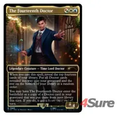 The Fourteenth Doctor M/NM Magic: The Gathering MTG Secret Lair - Image 1