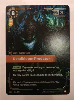 Riftbound Origins Deadbloom Predator 161/298 - Image 1