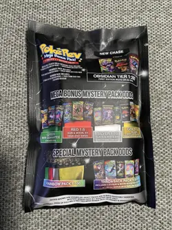 Pokerev Obsidian Pack 7.0 - 5 Pokemon Booster Packs + 1 Mega Bonus Pack! - Image 2