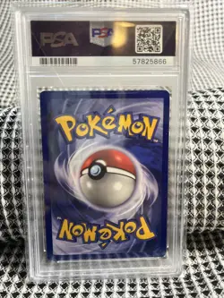 PSA 8 MEW #8 2000’s Pokemon League BLACK STAR PROMO Non-Holo Vintage Card - Image 3