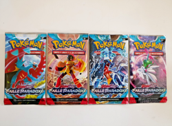 ARTSET 4 BOOSTER DE 10 CARTES POKEMON FAILLE PARADOXE EV04 FR NEUF SCELLES - Image 1