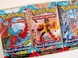 ARTSET 4 BOOSTER DE 10 CARTES POKEMON FAILLE PARADOXE EV04 FR NEUF SCELLES - Image 2