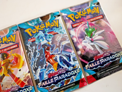 ARTSET 4 BOOSTER DE 10 CARTES POKEMON FAILLE PARADOXE EV04 FR NEUF SCELLES - Image 3