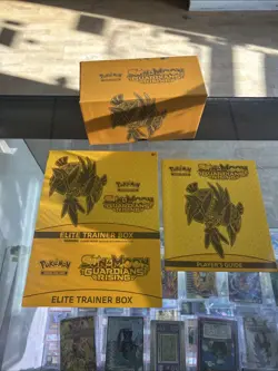 Pokemon SunMoon Guardians Rising - Empty Elite Trainer Box ETB, Guide, Box - Image 1