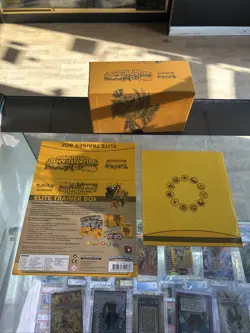 Pokemon SunMoon Guardians Rising - Empty Elite Trainer Box ETB, Guide, Box - Image 2