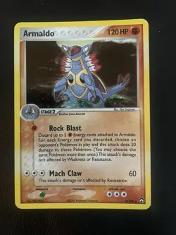Pokemon TCG Armaldo Ex Power Keepers Holo Rare 3/108 NM - Image 1