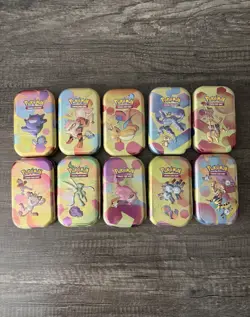 Sam's Club Pokemon TCG S/V 151 - 10 pack of Mini Tins Sealed - Image 1