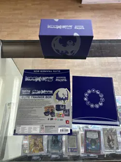 Pokemon Sun and Moon Lunala Empty Elite Trianer Box ETB With Guide And Box - Image 2