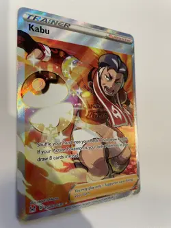 Pokemon TCG SWSH Lost Origin Kabu TG26/TG30 Ultra Rare Full Art Trainer NM - Image 2