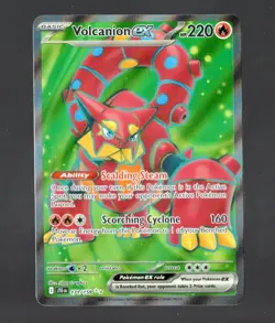Pokemon Volcanion ex 171/159 Journey Together Ultra Rare Full Art Holo NM - Image 1
