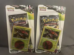 Pokemon TCG: Sun & Moon Celestial Storm Blister Pack Lot Tapu Bulu (2) NEW - Image 1