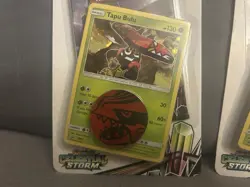 Pokemon TCG: Sun & Moon Celestial Storm Blister Pack Lot Tapu Bulu (2) NEW - Image 4