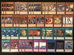 Yugioh Tournament Ready CHAOS DRAGON DECK- LIGHTPULSAR- DARKFLAR **HOT** + Bonus - Image 1