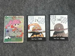 Perona OP12-034 SR Legacy Of The Master Holo Foil One Piece TCG + 2 - Image 1