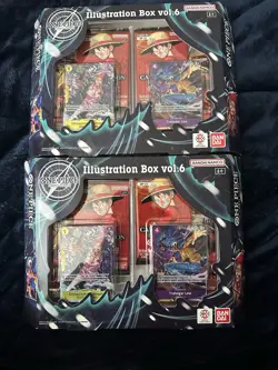 One Piece Illustration Box Vol. 6 Sealed English Box Double Pack Set 9 Set Of 2 - Image 2