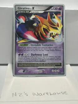 Pokemon Card - Giratina LV.X DP38 Black Star Promo Holo Diamond & Pearl - Image 1