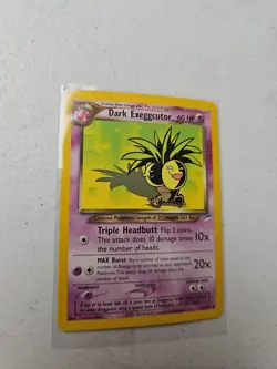 Dark Exeggcutor 33/105 Neo Destiny Set Rare Vintage Pokemon Card - Image 1