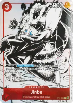 Jinbe (Gift Collection 2023) ST01-005 English Promo One Piece Card Game - Image 1