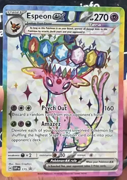 Espeon ex SVP175 Sv: Scarlet & Violet Promo Cards Holo - Image 1