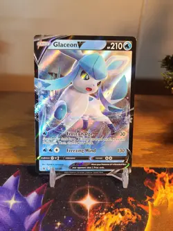 Glaceon V SWSH196 SWSH: Sword & Shield Promo Cards Holo - Image 1