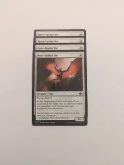 (4) Ruin-Lurker Bat *PLAYSET* The Lost Caverns of Ixalan Regular NM MTG - Image 1