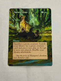 MTG Altered Natural Order Magic the Gathering - Image 1