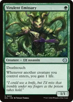 4 x Virulent Emissary - Lorwyn Eclipsed - NM-Mint - MTG - Image 1