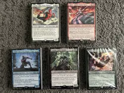 Magic The Gathering Mtg Marvel Spider-Man Welcome Deck Complete Set ITA - Image 1