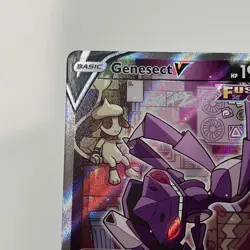 Pokemon TCG Genesect V Fusion Strike Alternate Art Rare Card 255/264 nm - Image 3