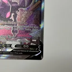 Pokemon TCG Genesect V Fusion Strike Alternate Art Rare Card 255/264 nm - Image 5