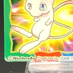 Mew Pokemon Mini Cards Japanese Game TCG Nintendo Rare Anime Vintage Japan - Image 5