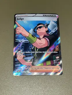 Pokemon TCG Judge 222/182 Destined Rivals Trainer Card NM/M - Image 1