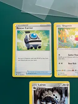 Shaymin 115/159 Error Miscut Pokemon Crown Zenith Lairon Rescue Carrier - Image 2