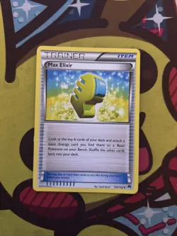 Pokemon Max Elixir 102/122 - XY Breakpoint - Expanded GLC - Excellent - Image 1