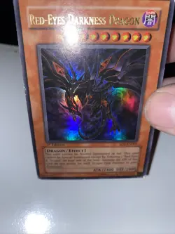 Yugioh! Red-Eyes Darkness Dragon SD1-EN001 Structure 1st Edition - Image 2