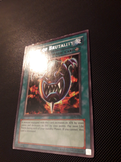 Yu-Gi-Oh! Mask of Brutality, LON-020, Rare, 2. Edition, Englisch, Good - Image 2