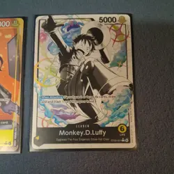 Monkey.D.Luffy (Parallel) ST29-001 & Nico Robin ST29-009 (Alt) Egghead Promo - Image 2