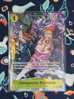 Donquixote Rosinante (Illustration Box Vol.6) OP12-108 One Piece Promotion Cards - Image 1