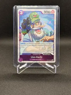Uso-Hachi ST18-001 Holo Pirate Foil Premium Collection PRB02 One Piece Card Game - Image 1