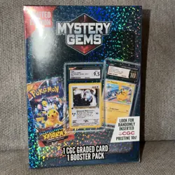 Pokemon Mystery Gems Limited Edition Box CGC Graded Card. FREE SHIPPING - Image 1