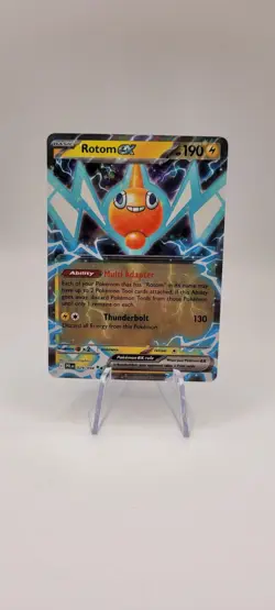 Pokemon TCG: Rotom ex Phantasmal Flames 029/094 Double Rare Card - Image 1