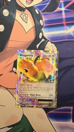 Pokemon TCG Dragonite-EX XY Evolutions Holo Rare Card 72/108 - Image 1