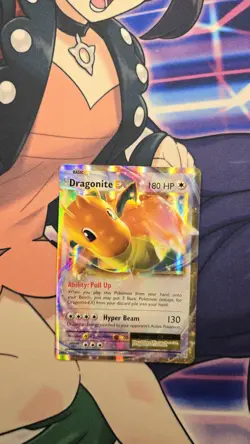 Pokemon TCG Dragonite-EX XY Evolutions Holo Rare Card 72/108 - Image 2
